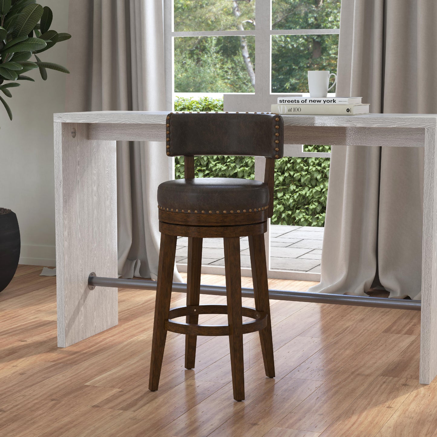 Lawton Wood Stool