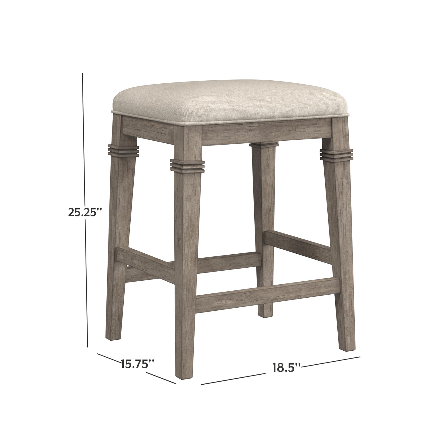 Arabella Wood Stool