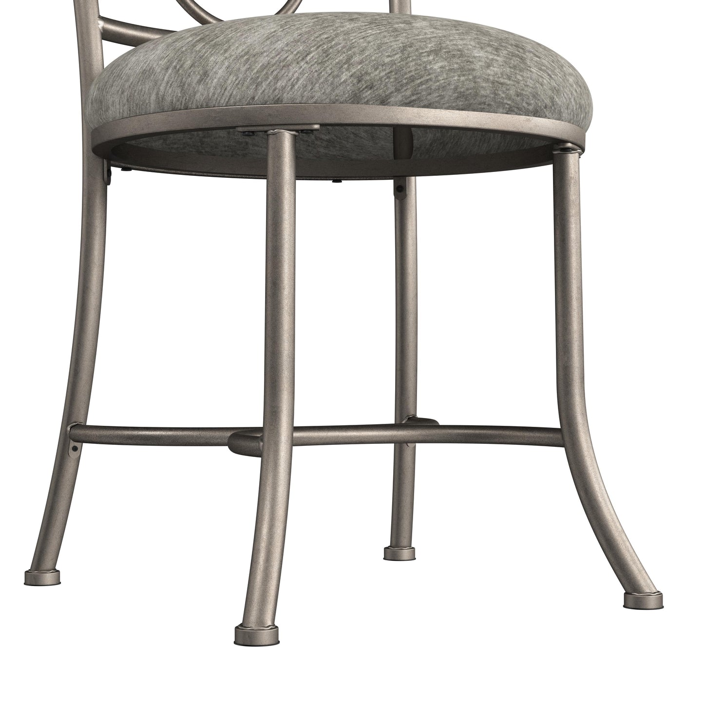 Emerson Metal Vanity Stool