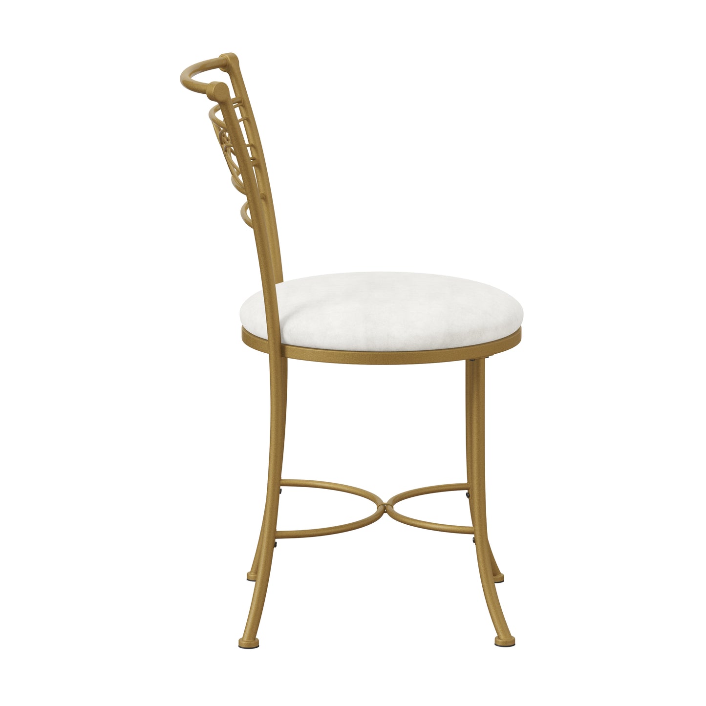 Dutton Metal Vanity Stool