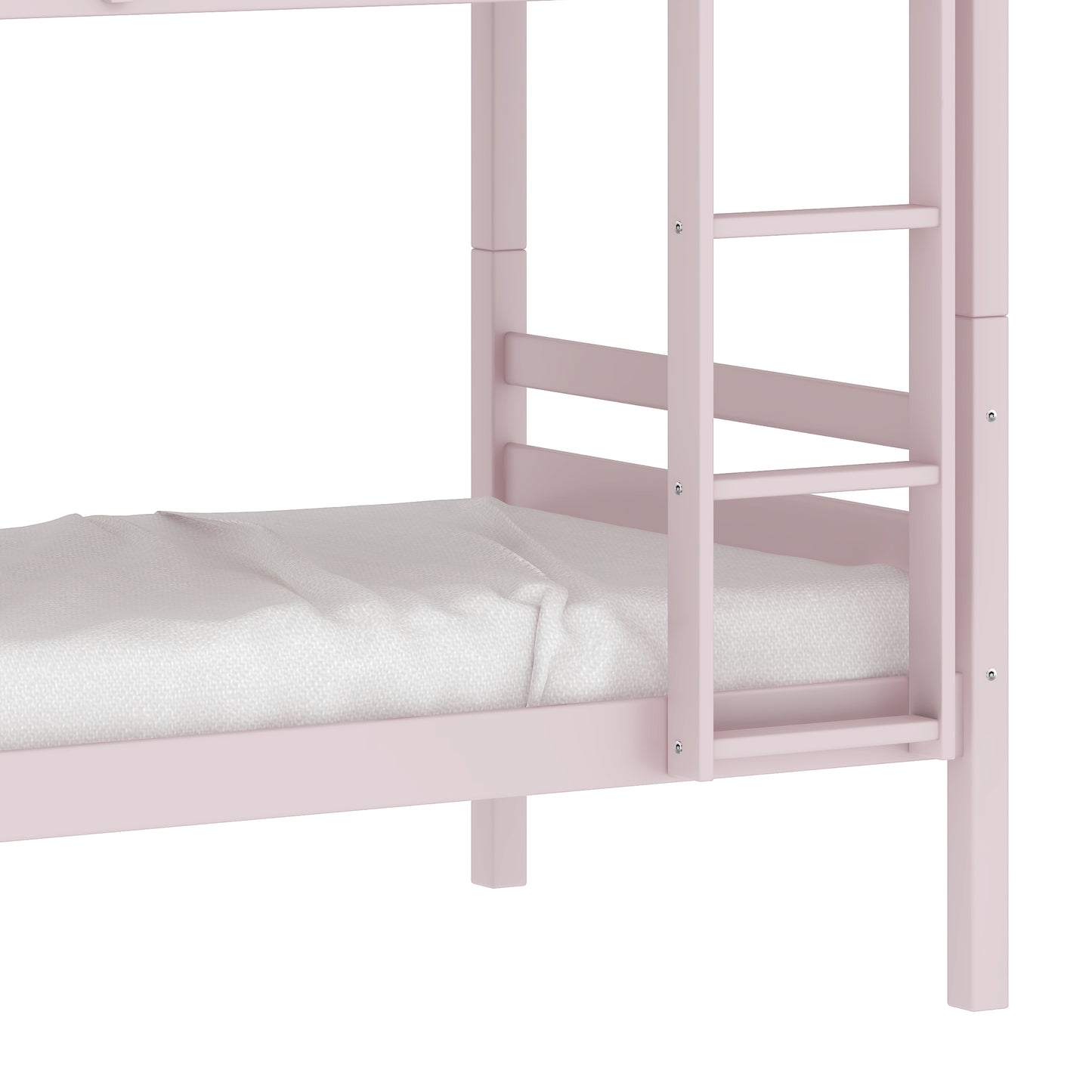 Campbell Wood Bunk Bed with Ladder