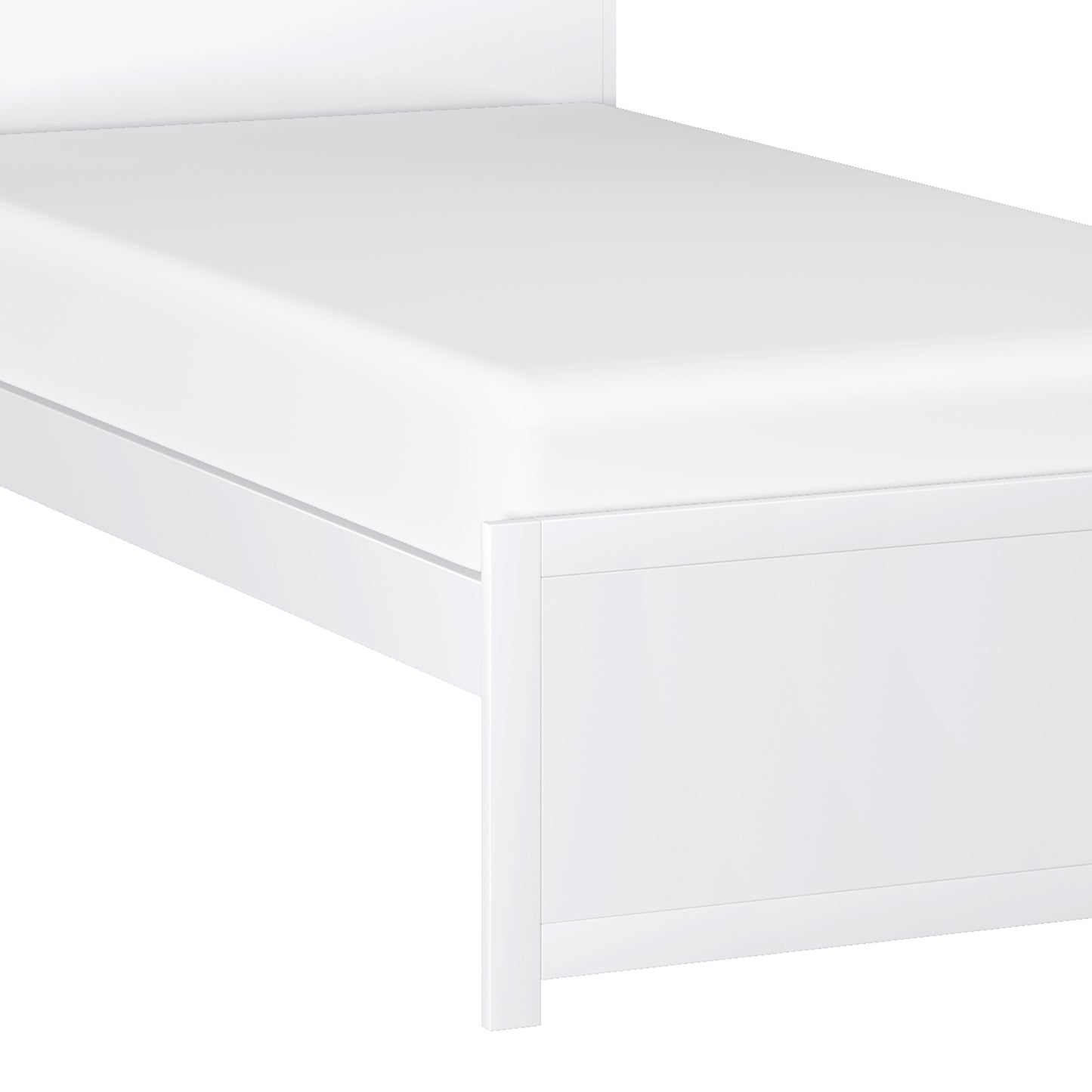 Caspian Wood Bookcase Bed