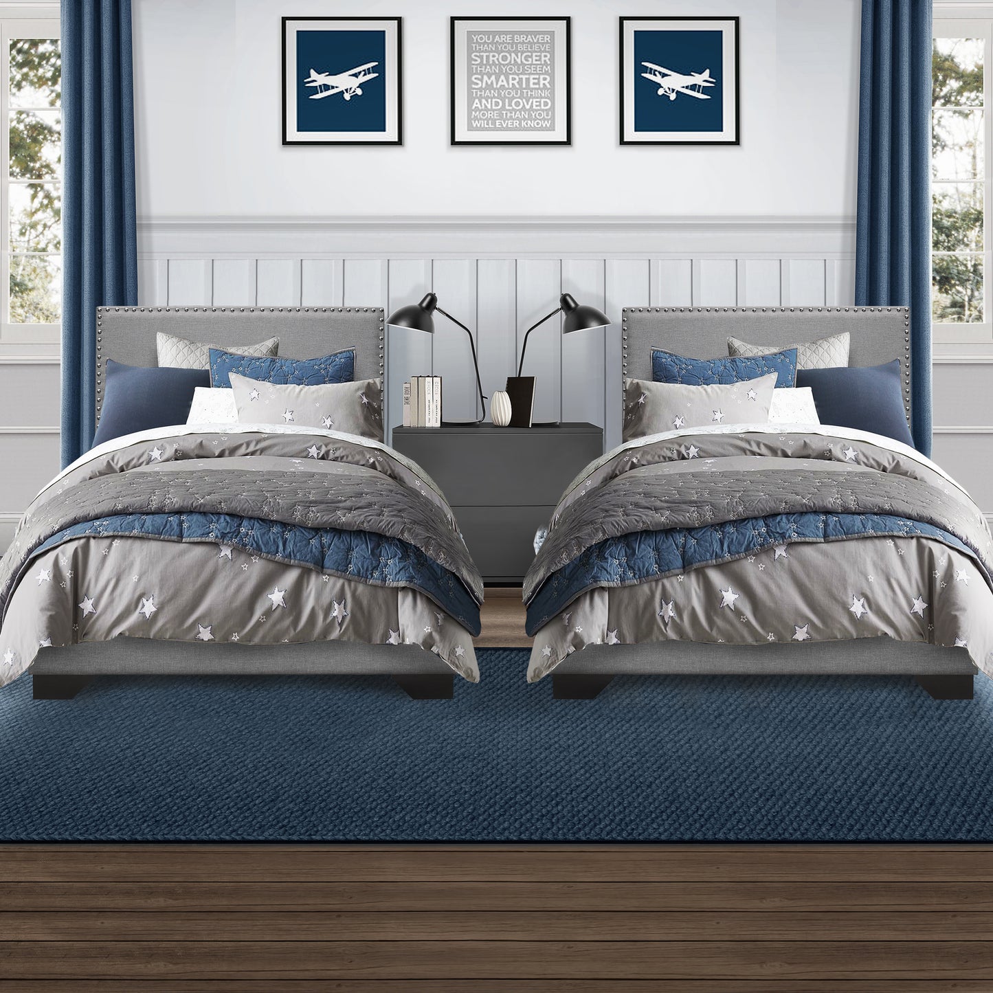 Skylar Upholstered Bed