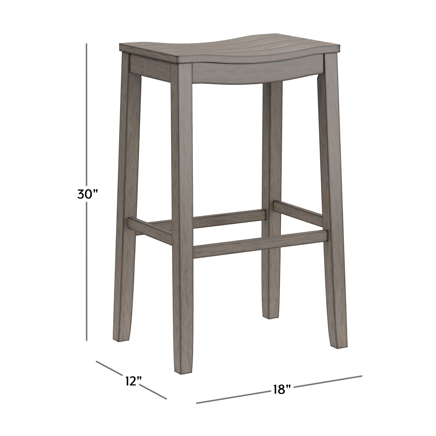 Fiddler Wood Stool