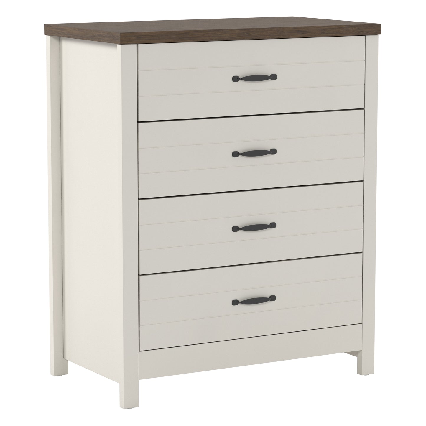 Lancaster Wood 4 Drawer Dresser