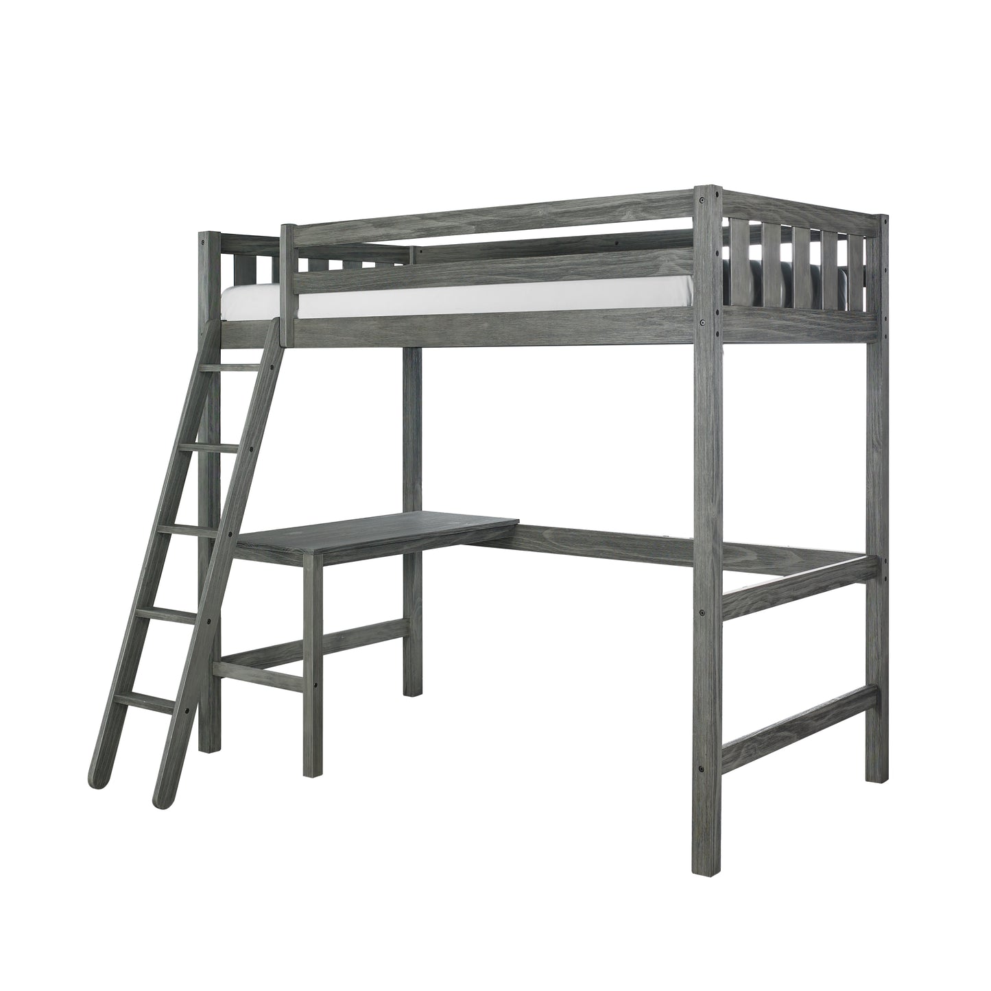 Crosswinds Wood Loft Bed