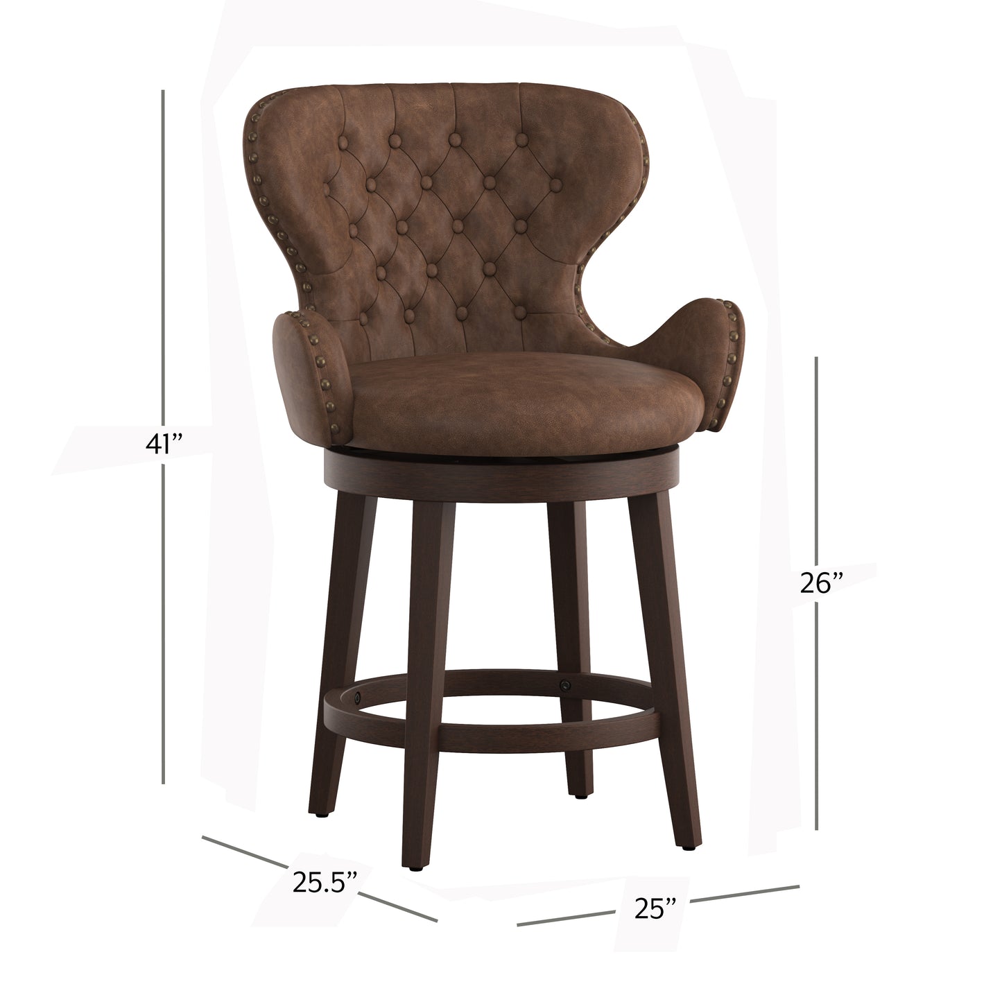 Mid-City Wood Stool