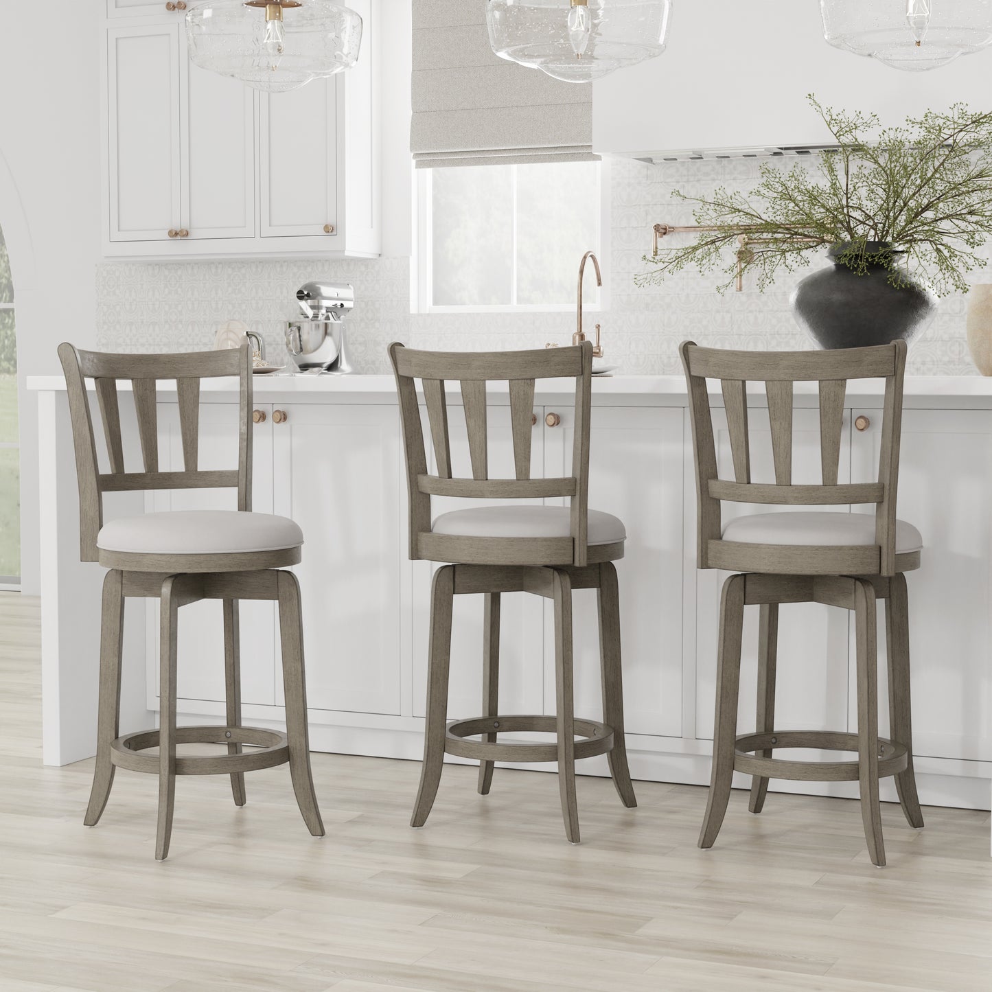 Petersburg Wood Stool