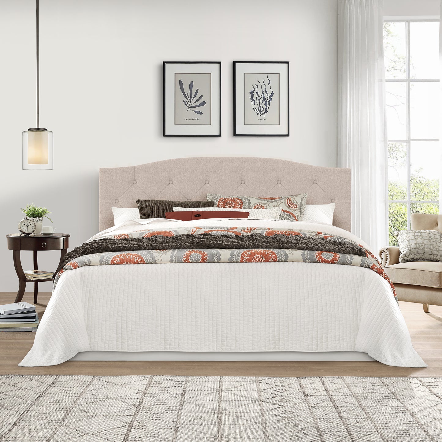 Provence Upholstered Headboard