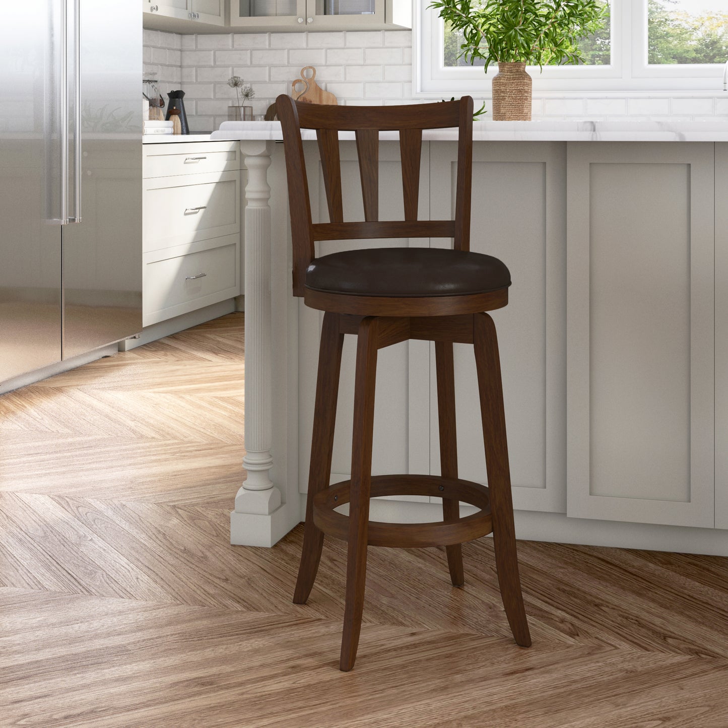Presque Isle Wood Stool