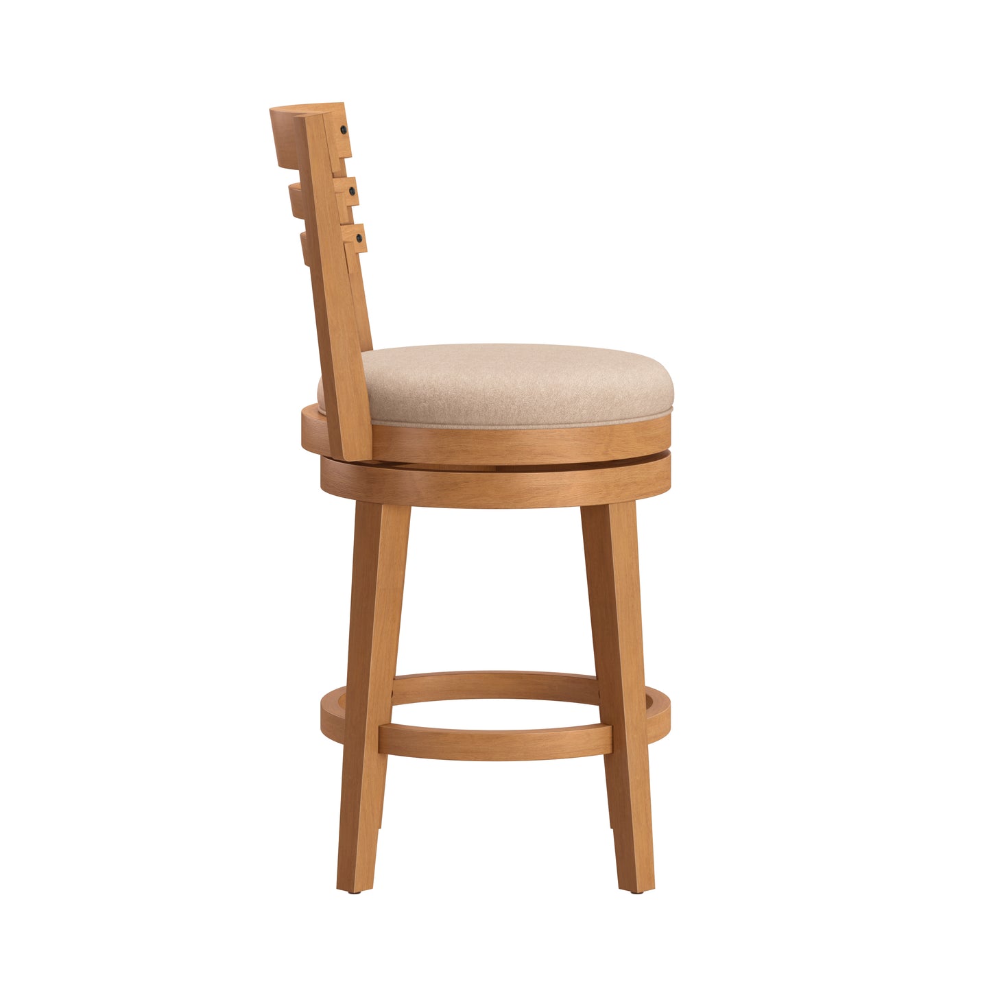 Lemon Grove Wood Stool