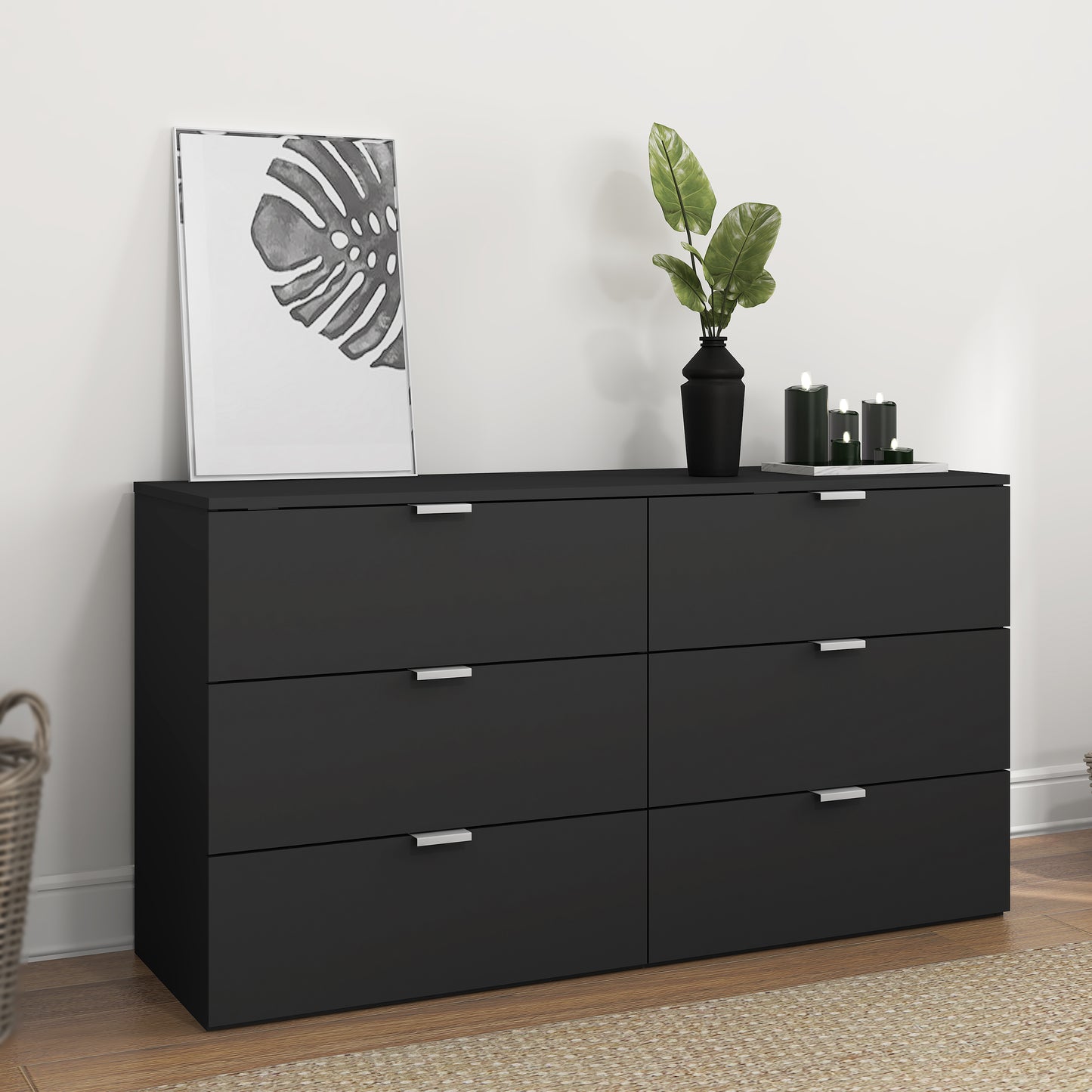 Delmar Wood 6 Drawer Dresser