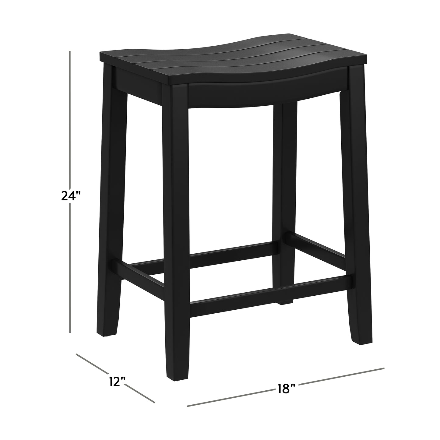 Fiddler Wood Stool