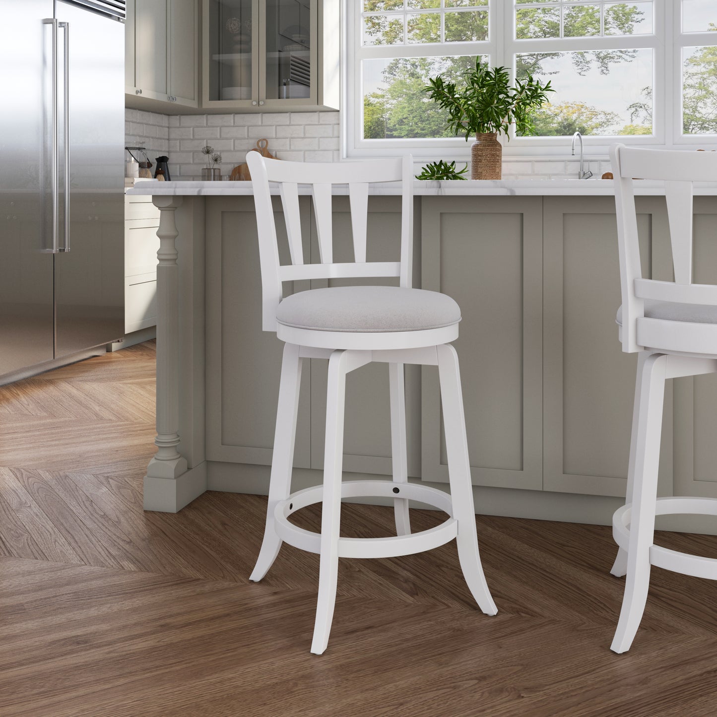 Presque Isle Wood Stool