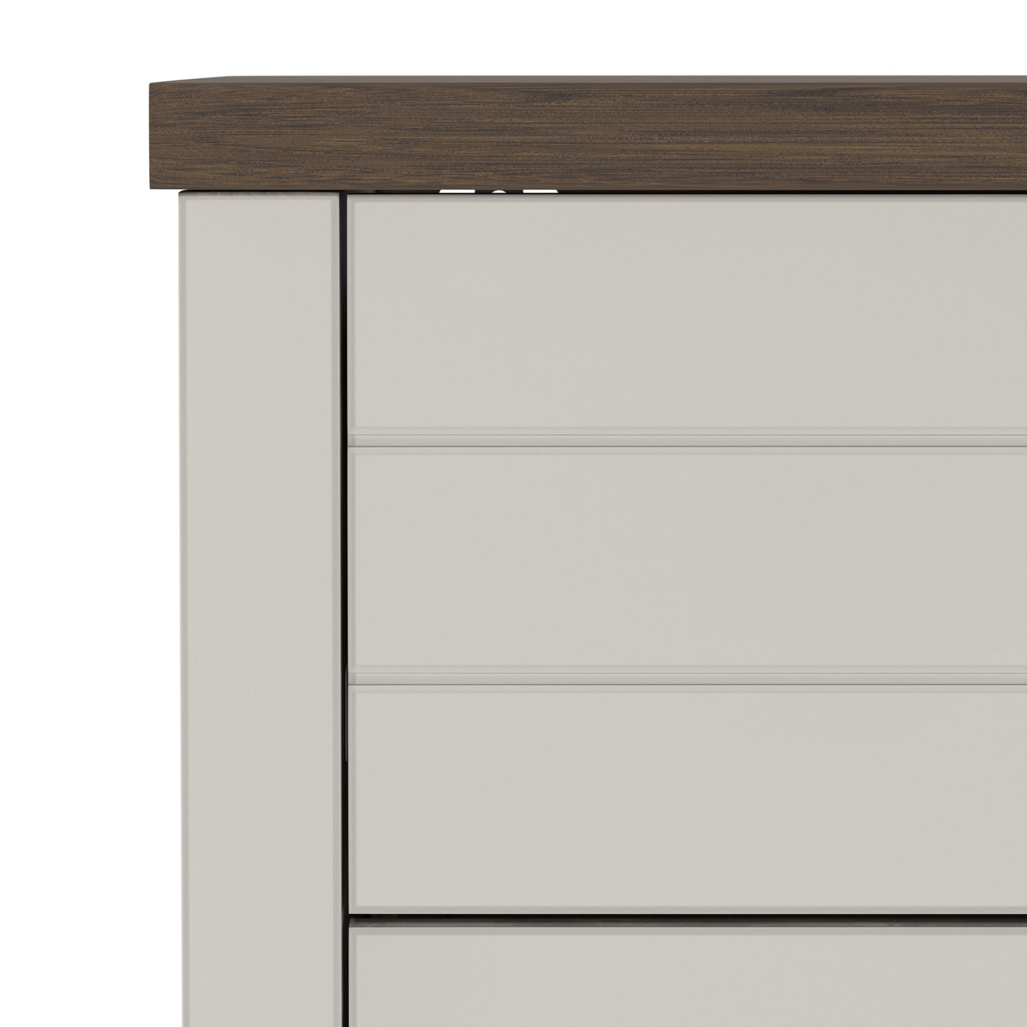 Lancaster Wood 6 Drawer Dresser