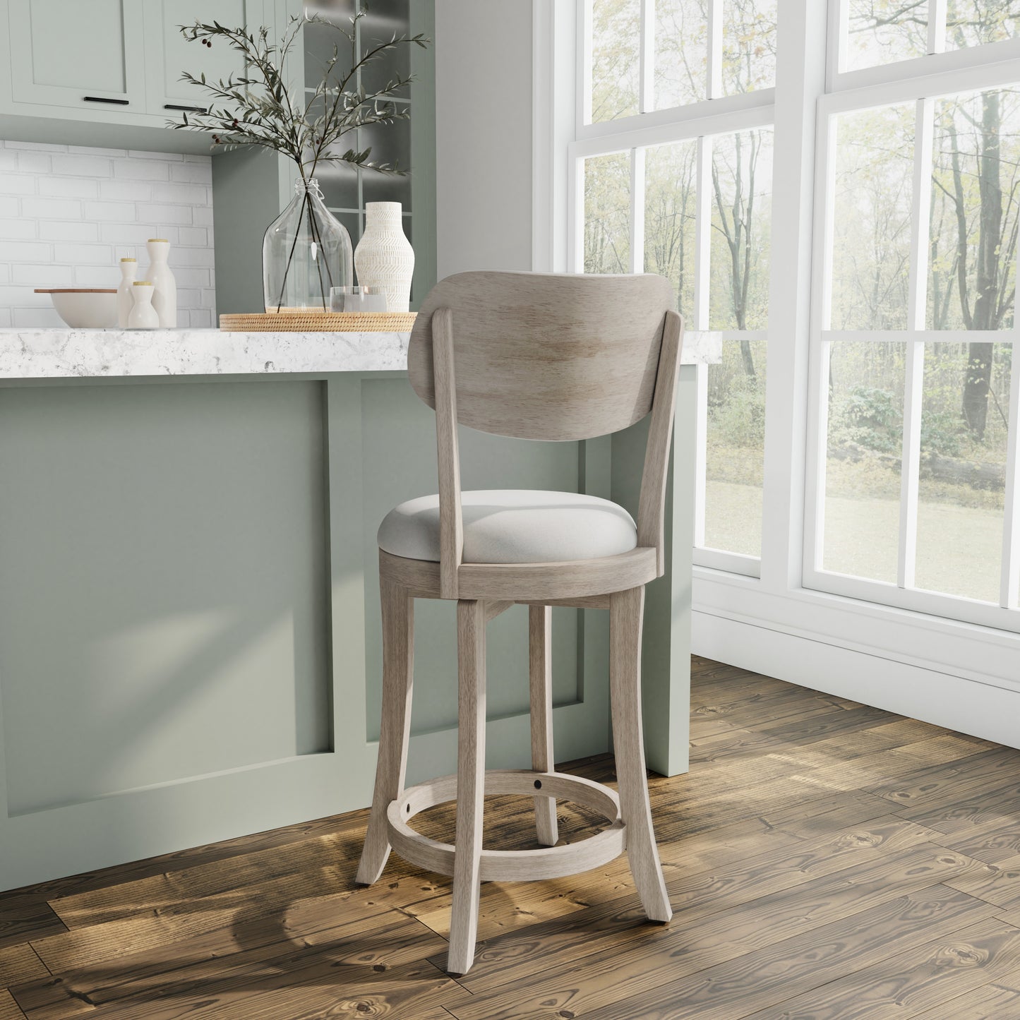 Sloan Wood Stool