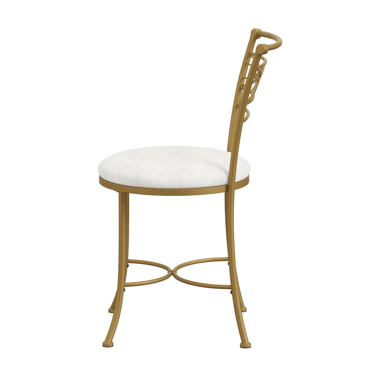 Dutton Metal Vanity Stool
