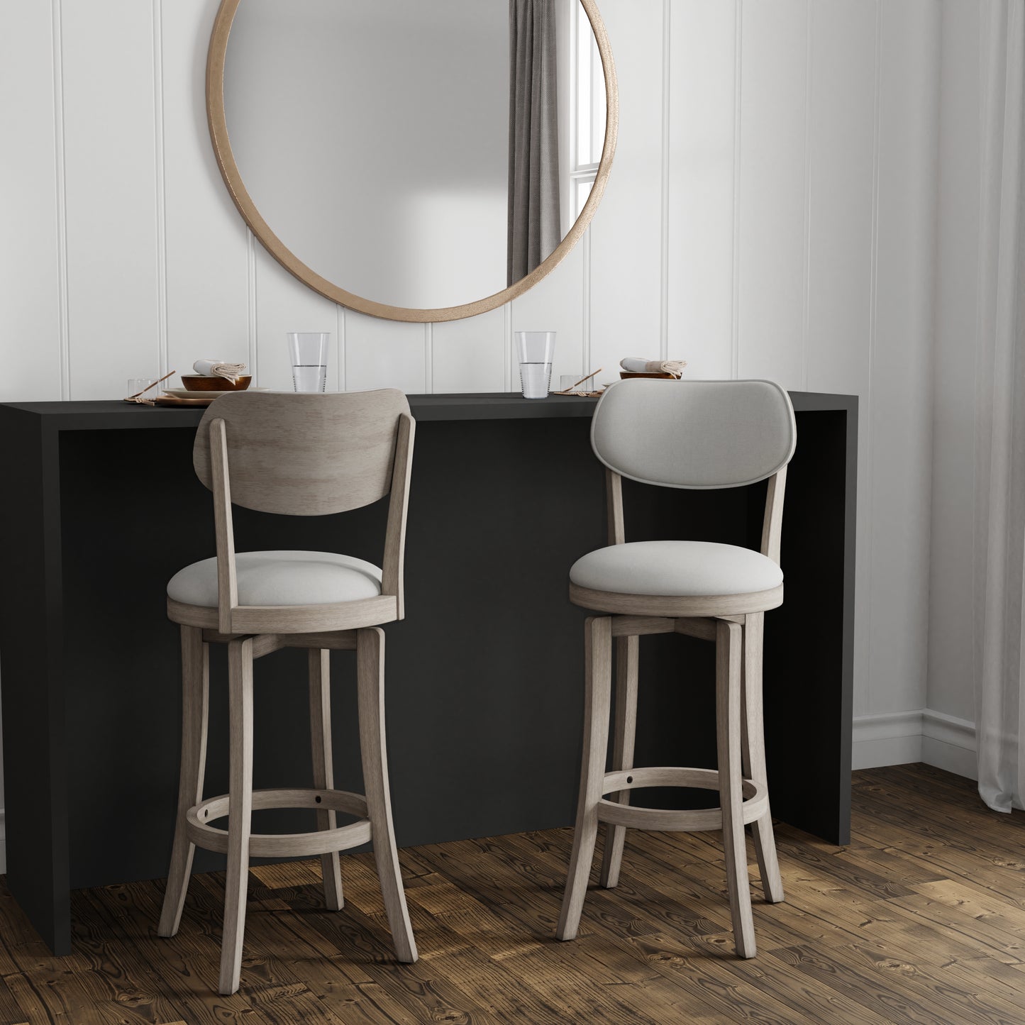 Sloan Wood Stool