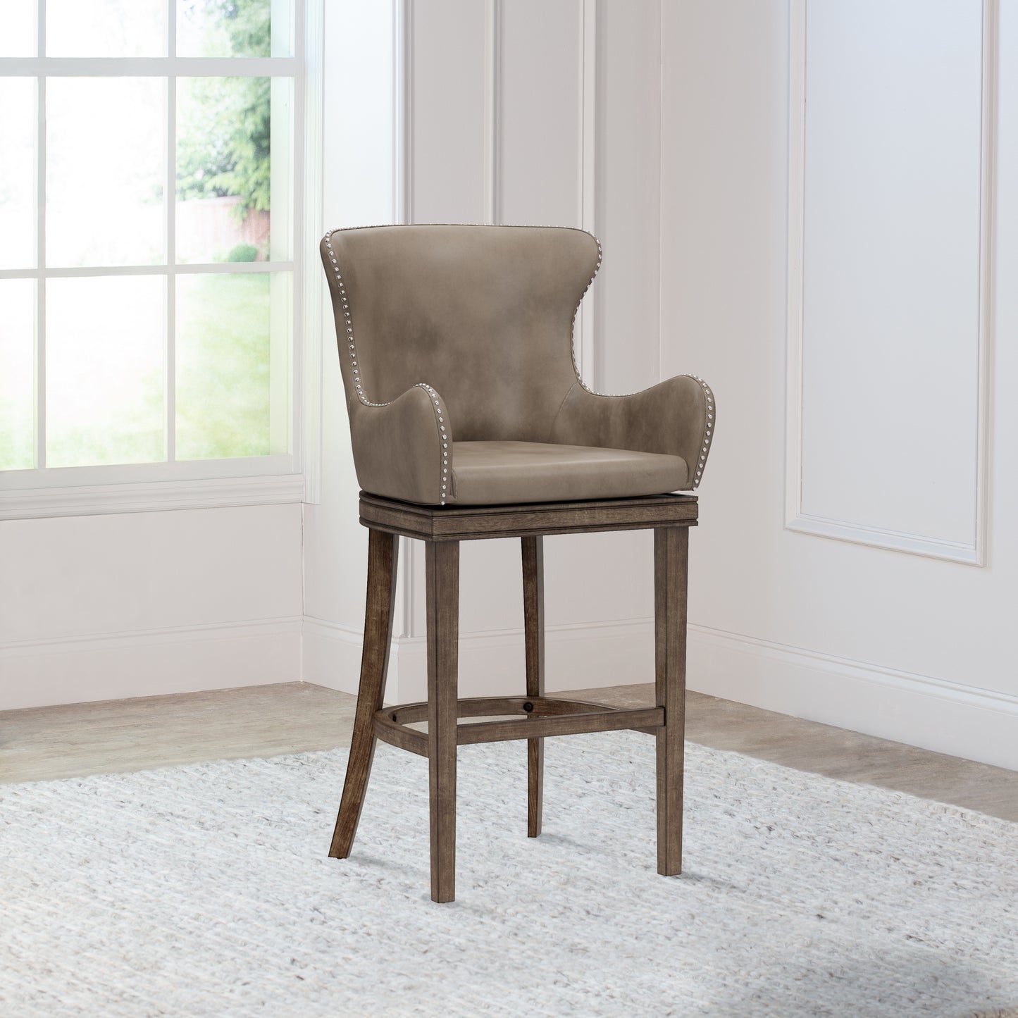 Caydena Wood Stool
