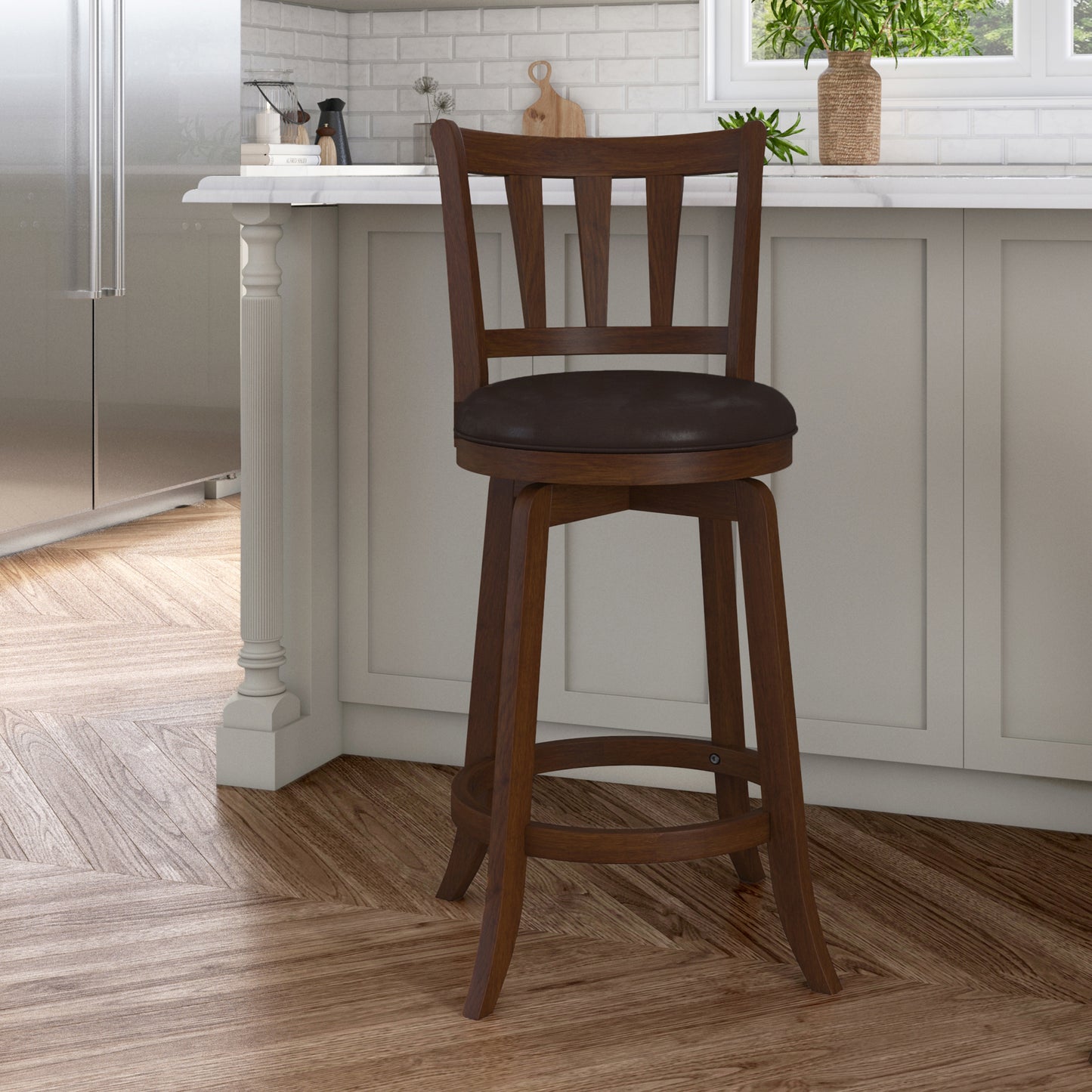 Presque Isle Wood Stool