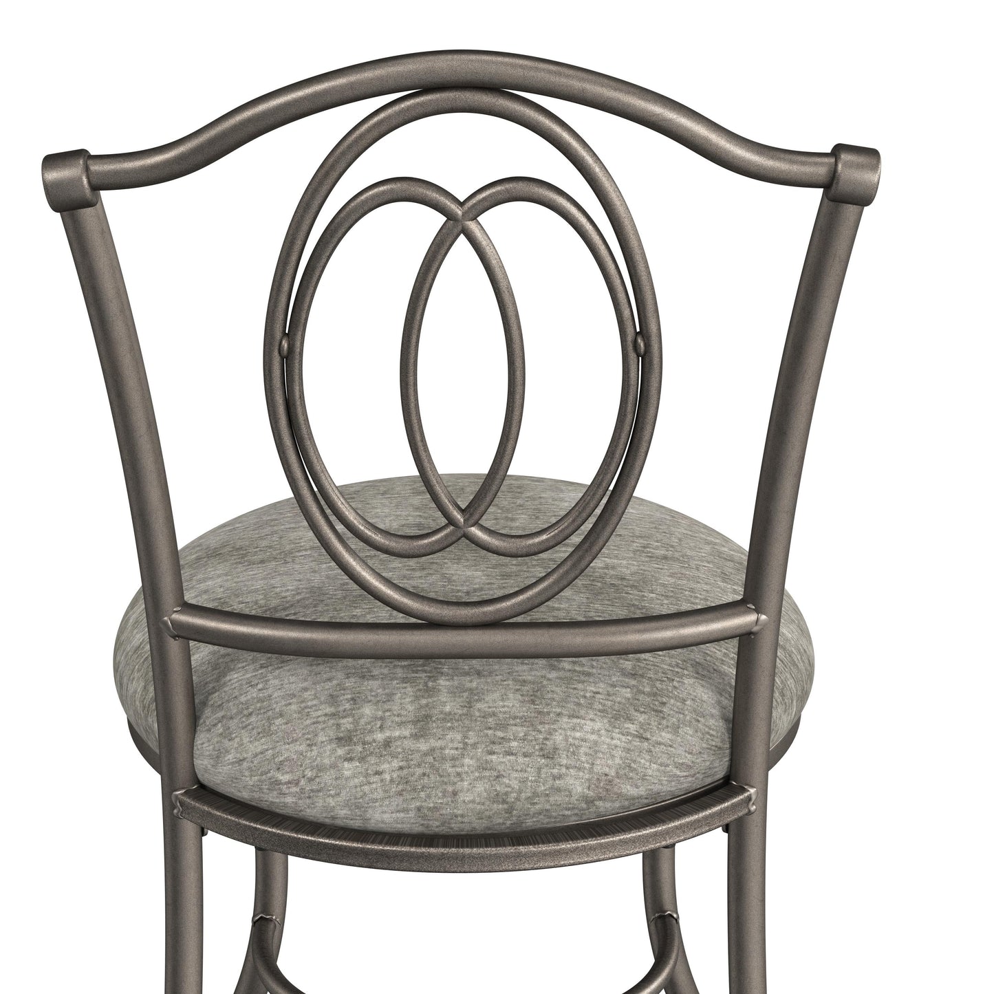 Emerson Metal Vanity Stool
