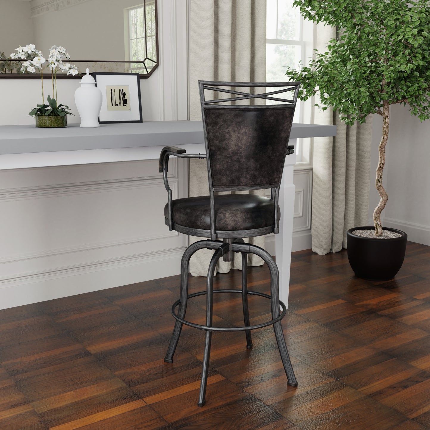 Bridgetown Metal Stool