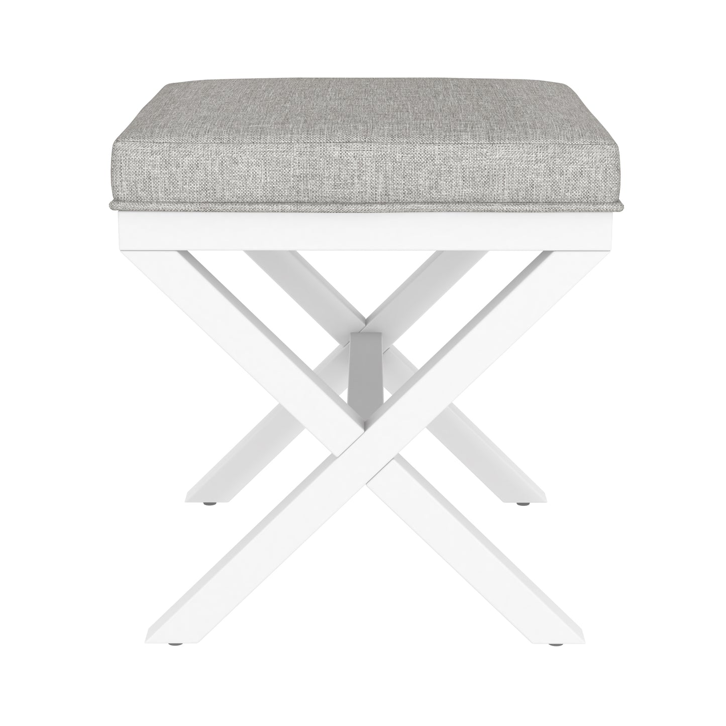 Somerset Wood Vanity Stool