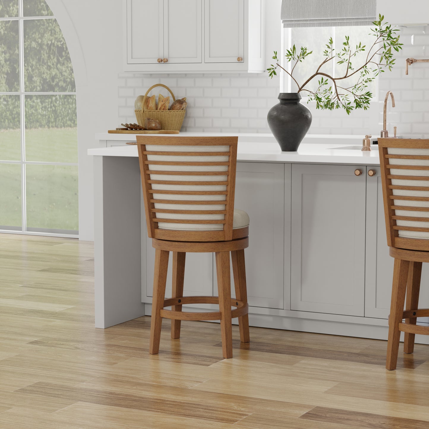 Tarryn Wood Stool