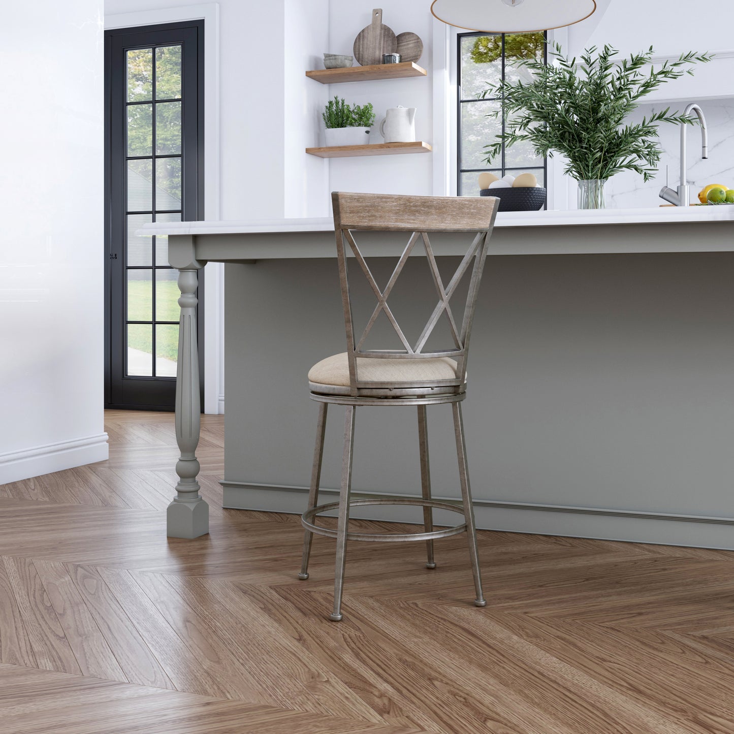 Stewart Metal Stool