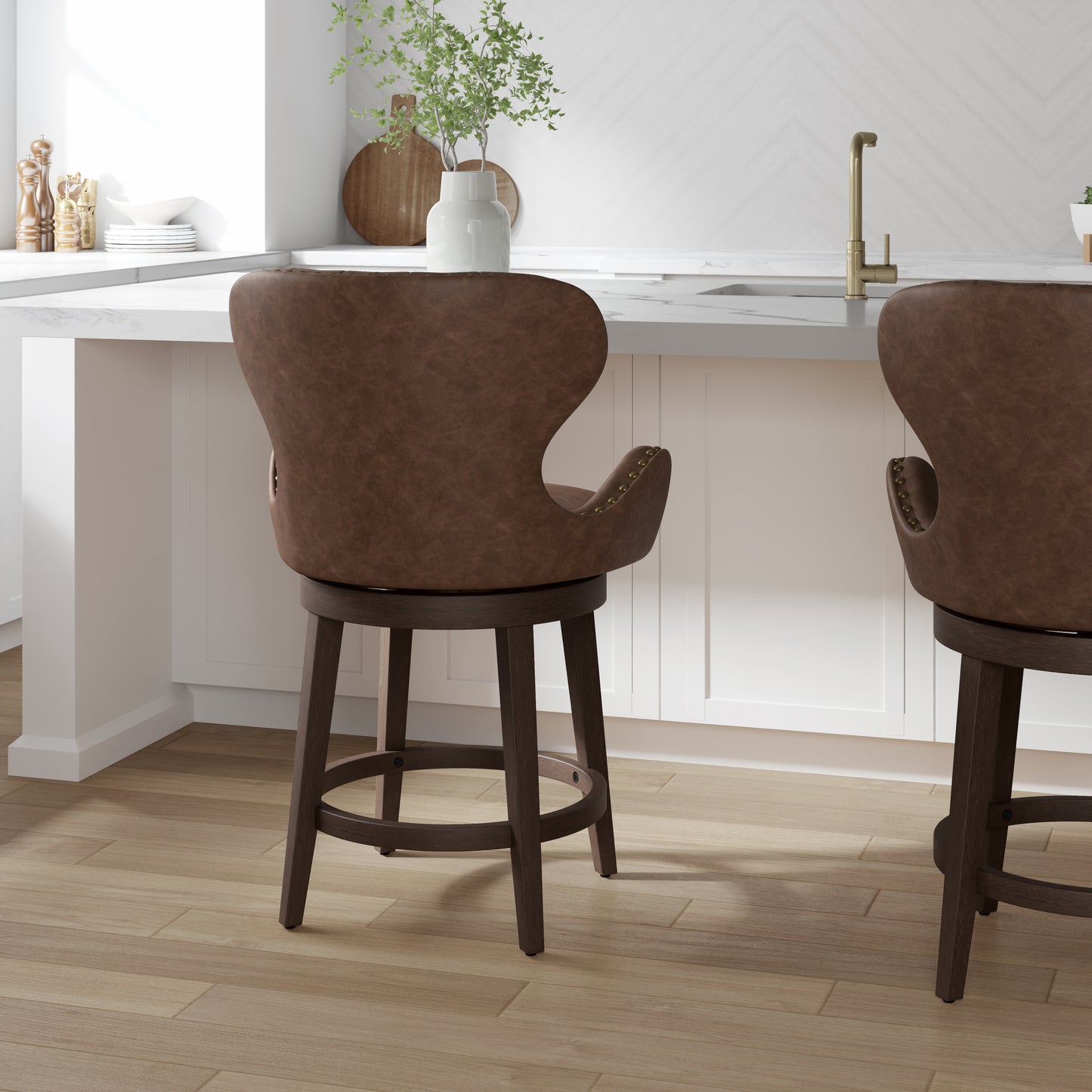 Mid-City Wood Stool