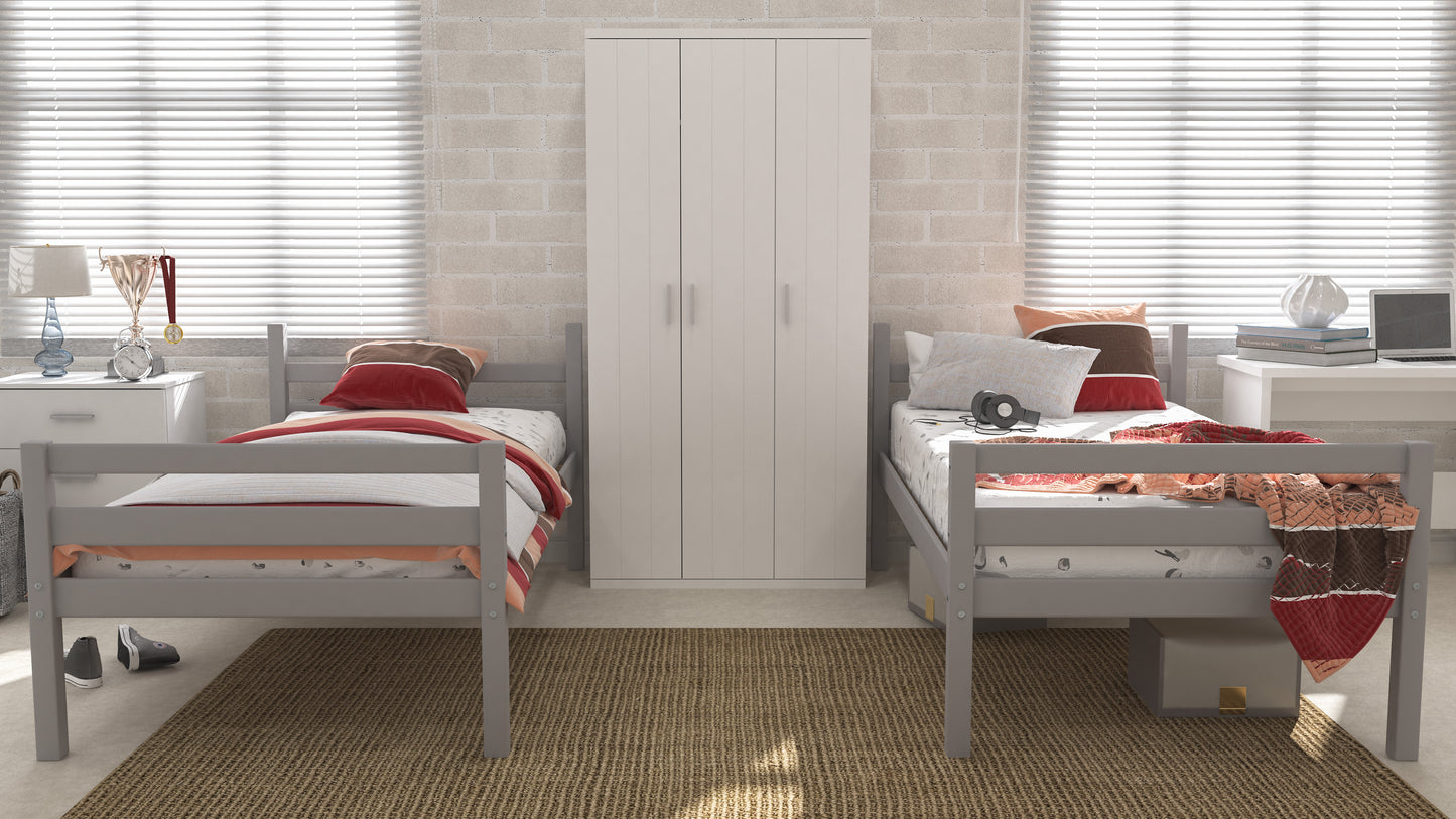 Campbell Wood Bunk Bed with Ladder