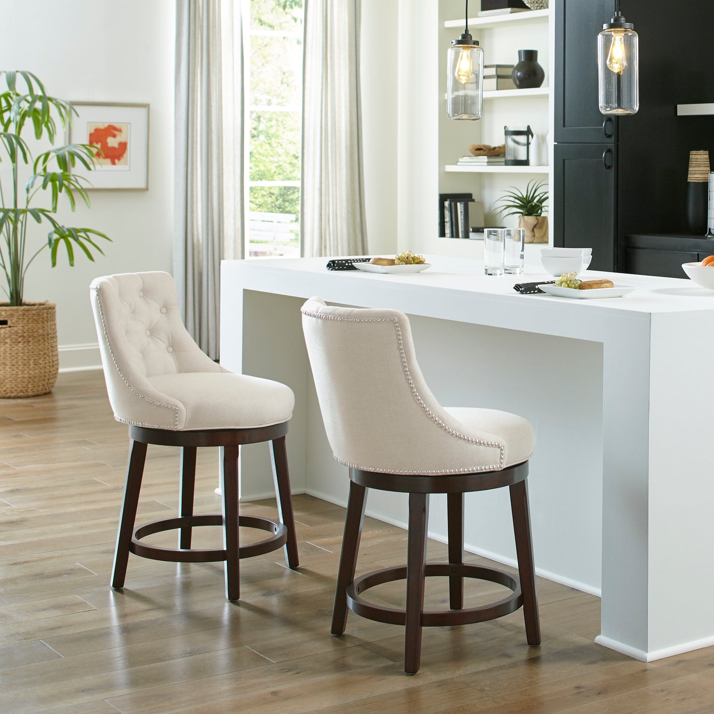 Halbrooke Wood Stool