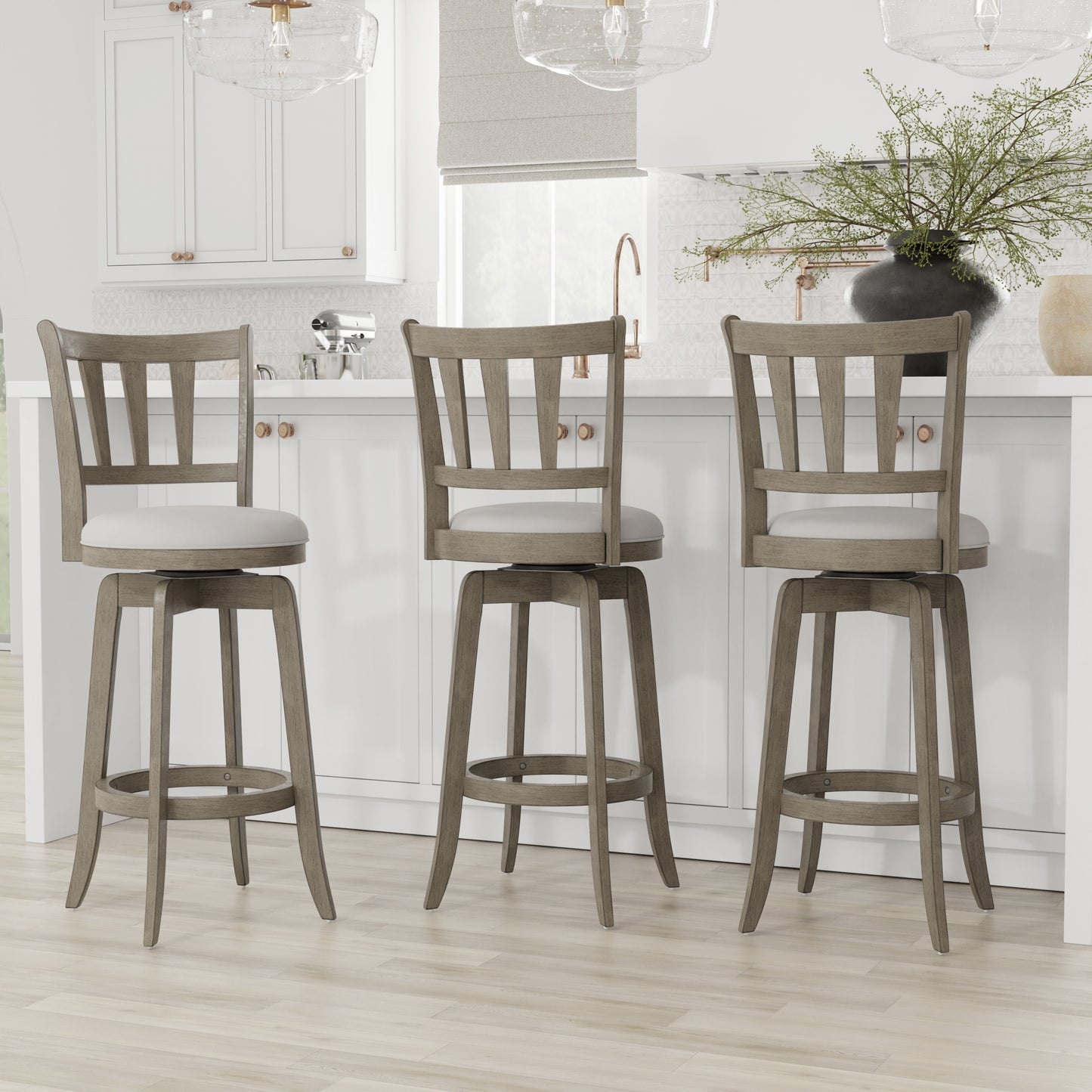 Petersburg Wood Stool
