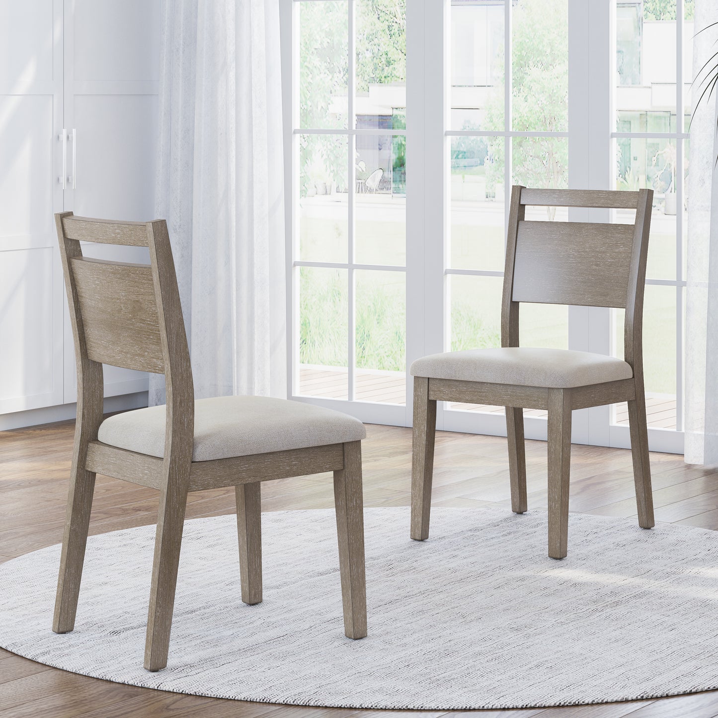 Kirkwood Wood Dining Chair, Set of 2