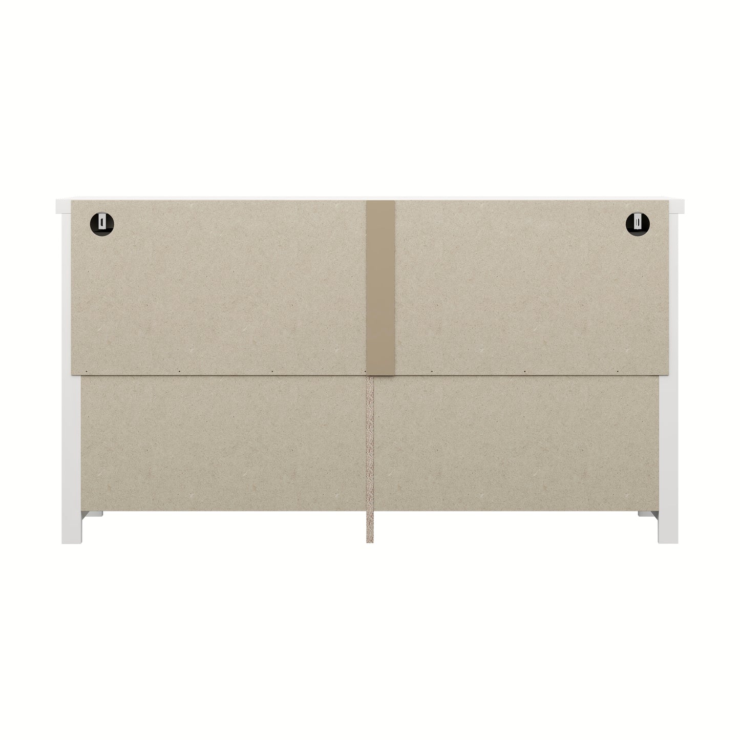 Harmony Wood 6 Drawer Dresser