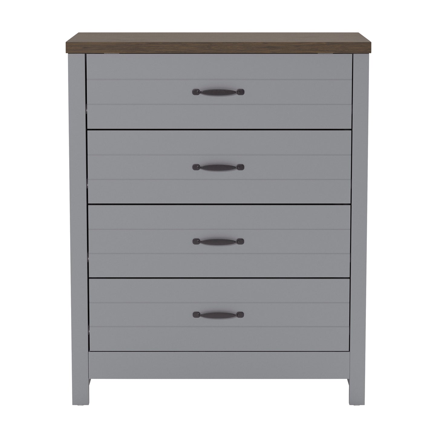 Lancaster Wood 4 Drawer Dresser