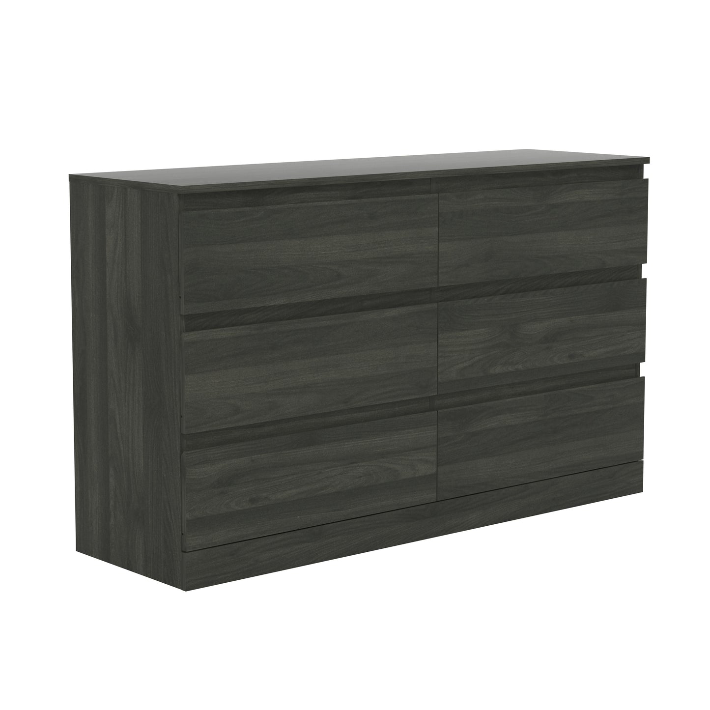 Brindle Wood 6 Drawer Dresser