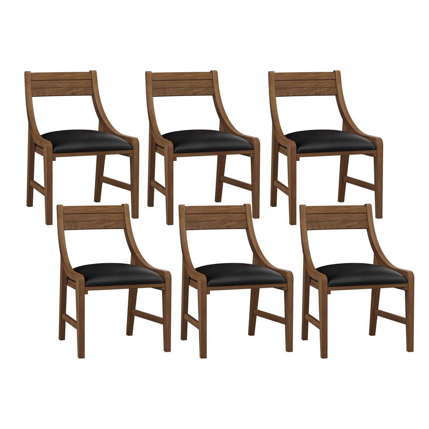 Cooper Wood Game Chair, Set of 6