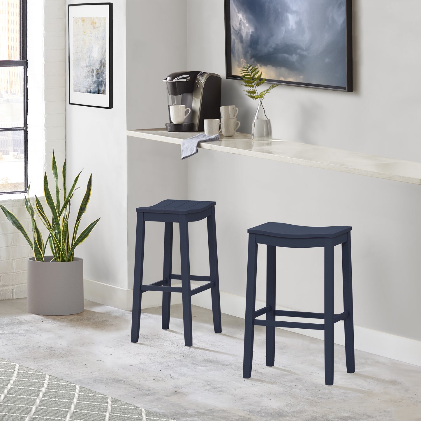 Fiddler Wood Stool