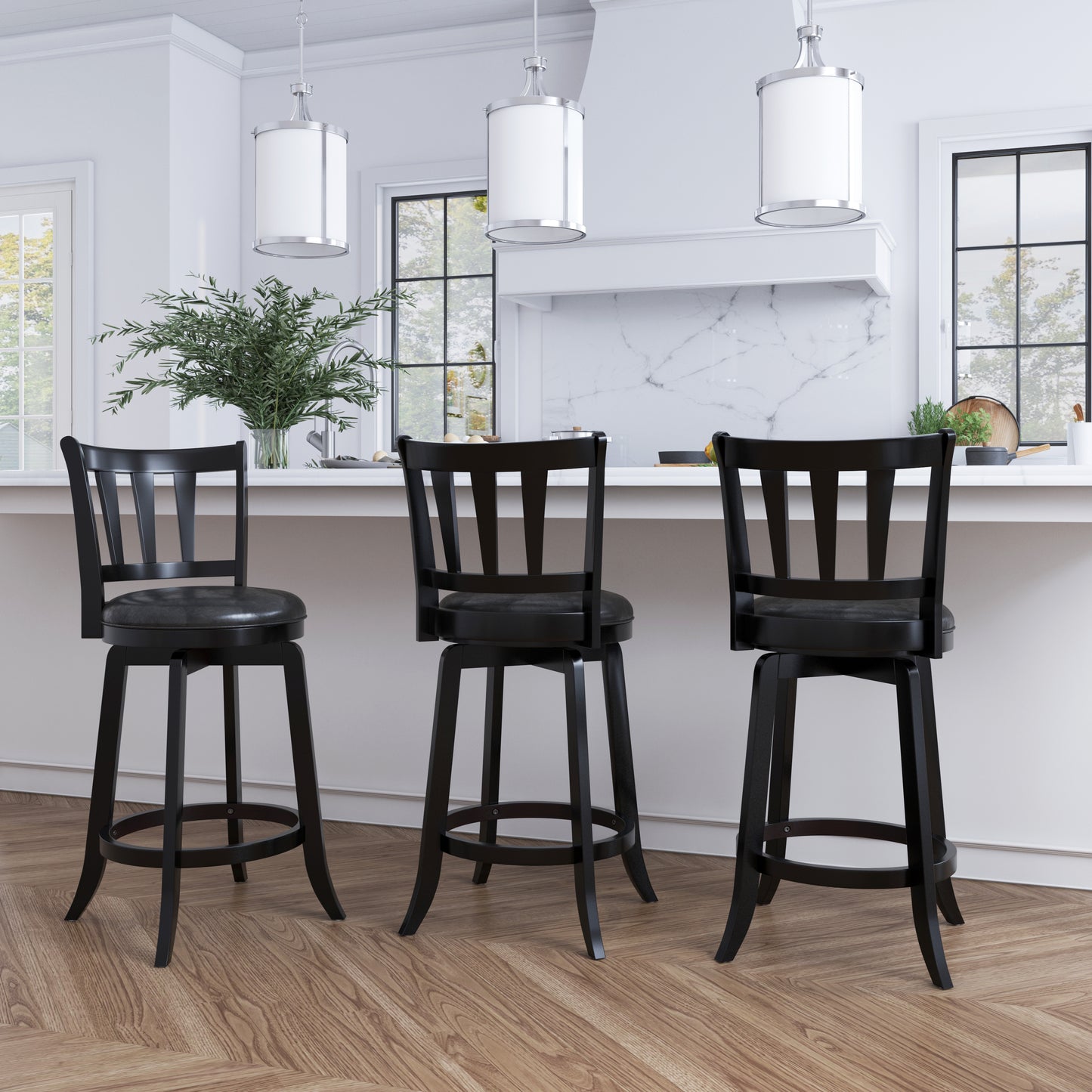Presque Isle Wood Stool