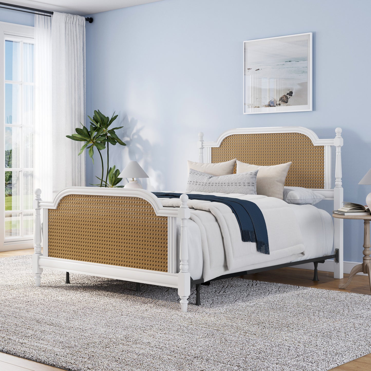 Melanie Wood Bed