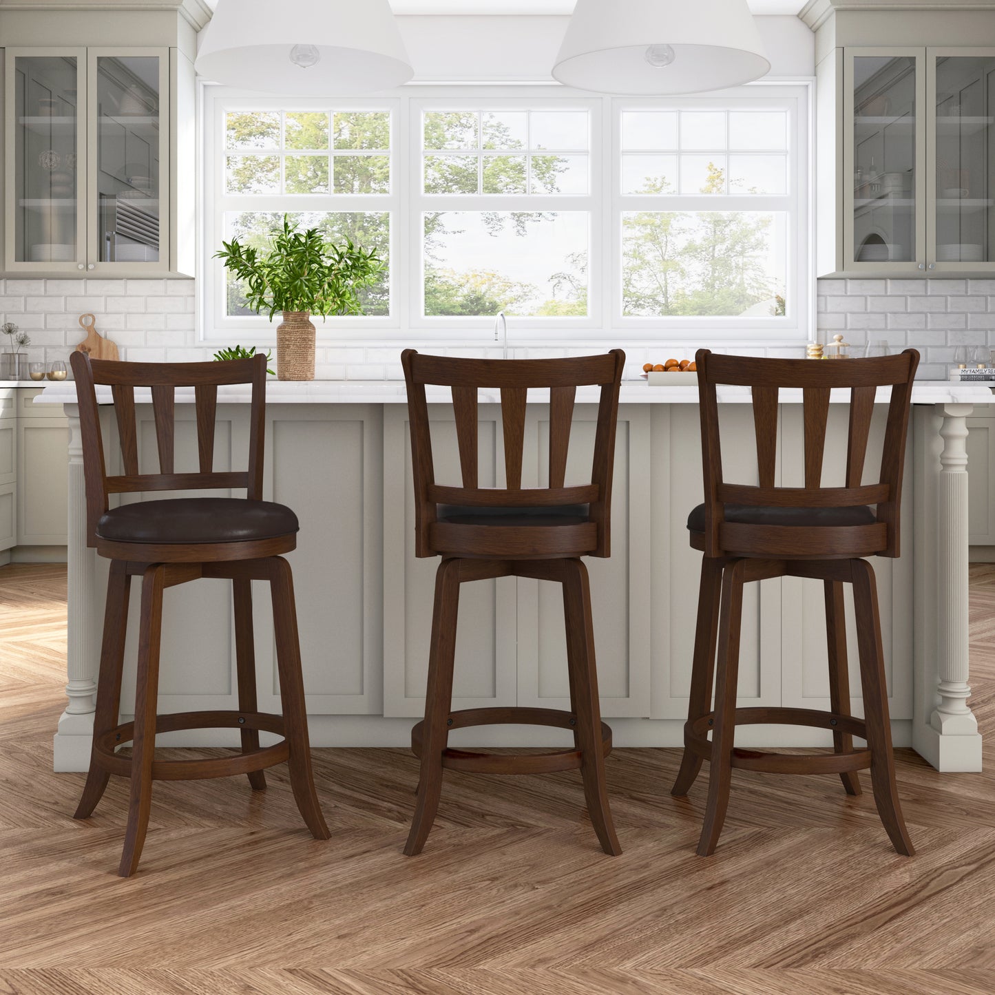 Presque Isle Wood Stool