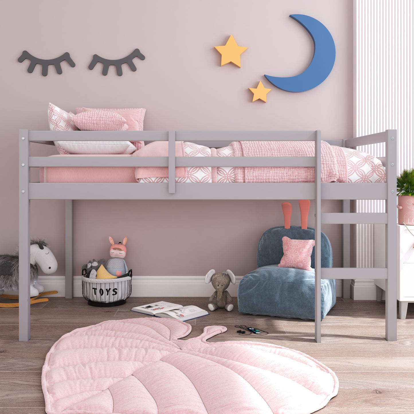 Campbell Wood Junior Loft Bed