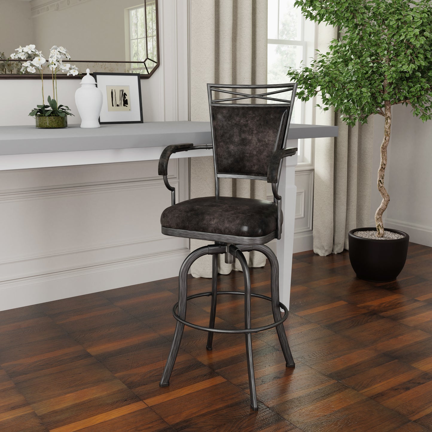 Bridgetown Metal Stool