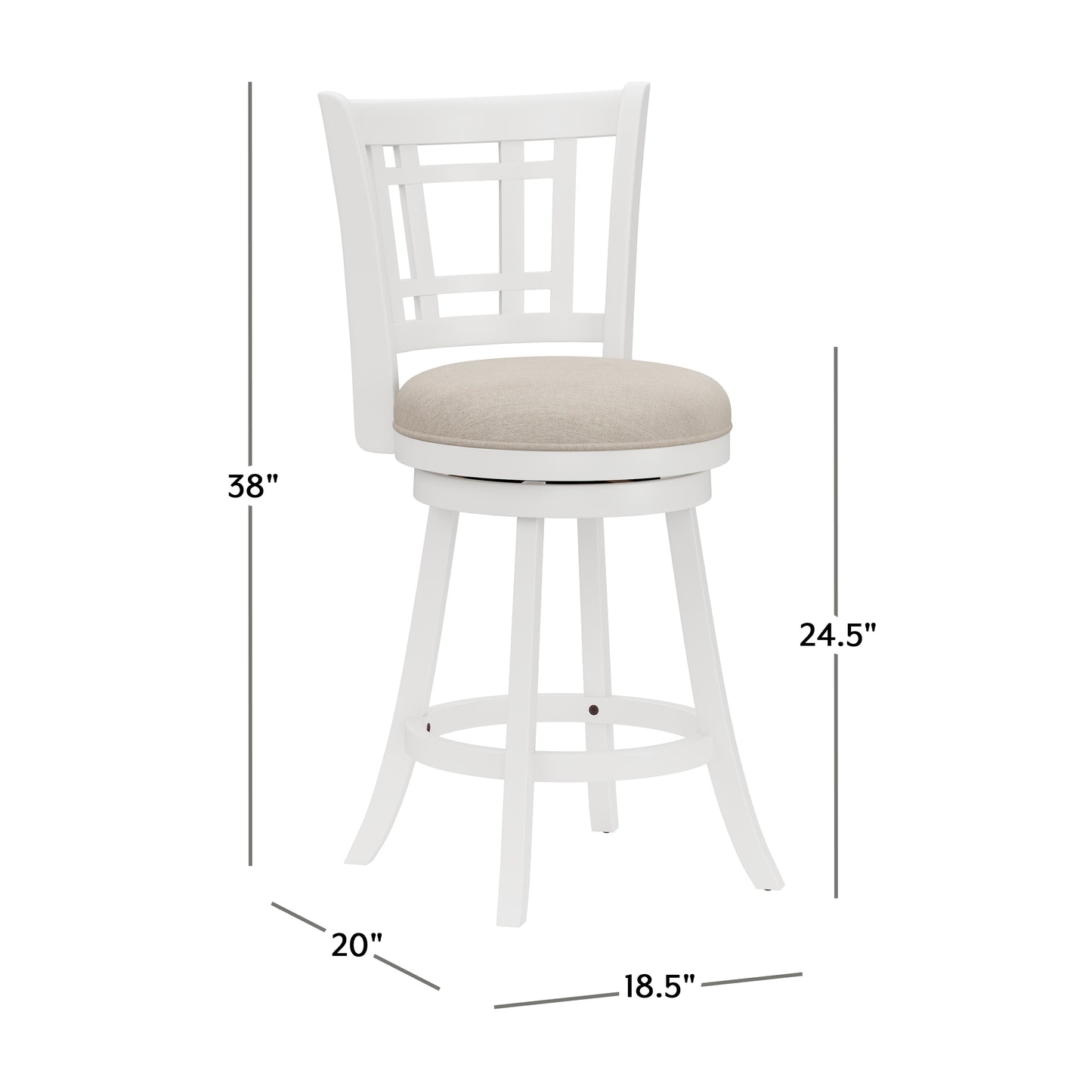 Fairfox Wood Stool