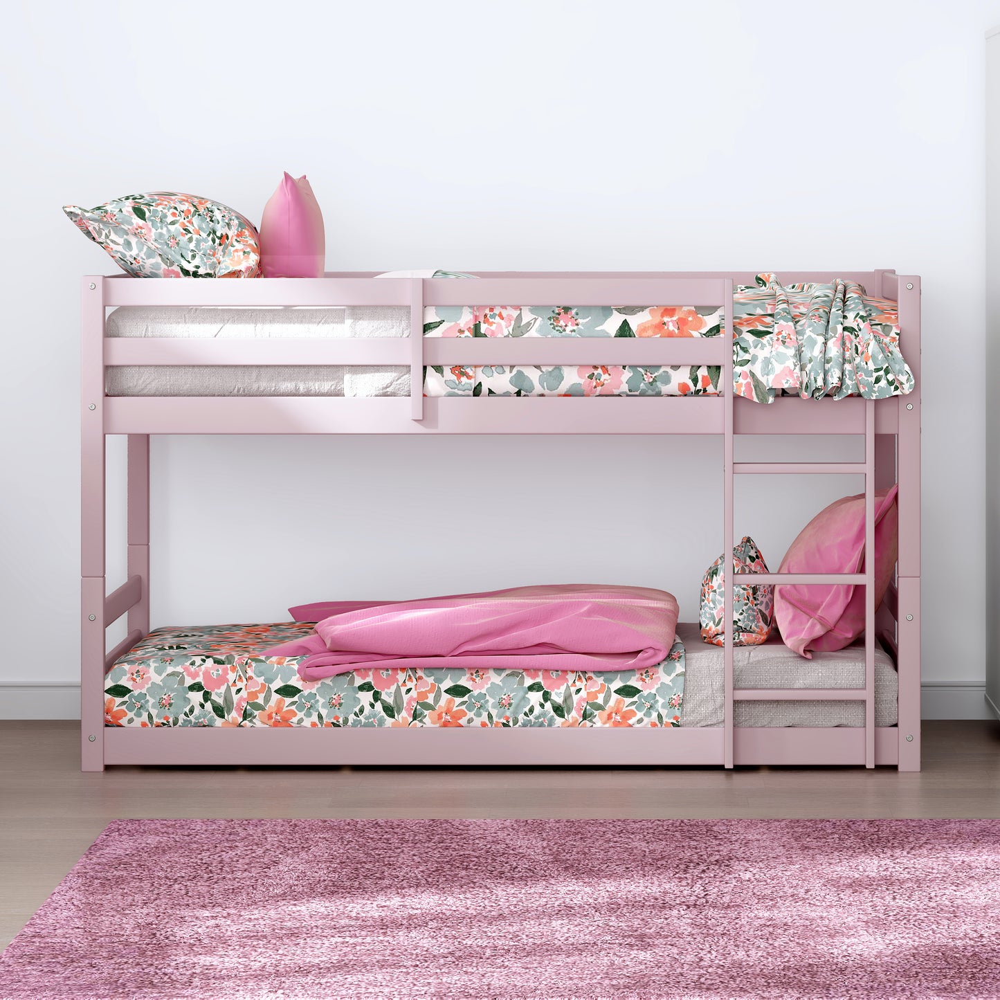 Campbell Wood Floor Bunk Bed