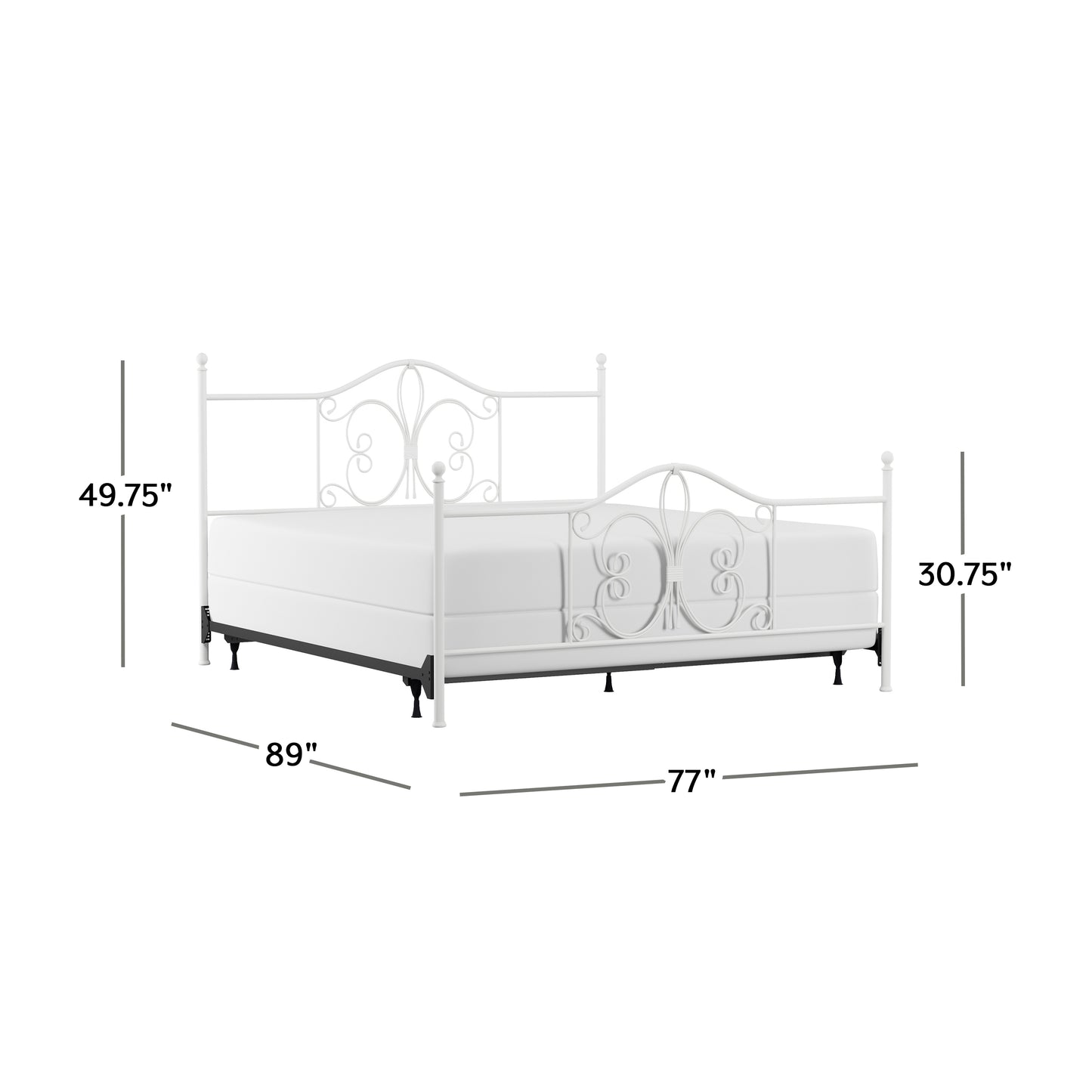 Ruby Metal Bed