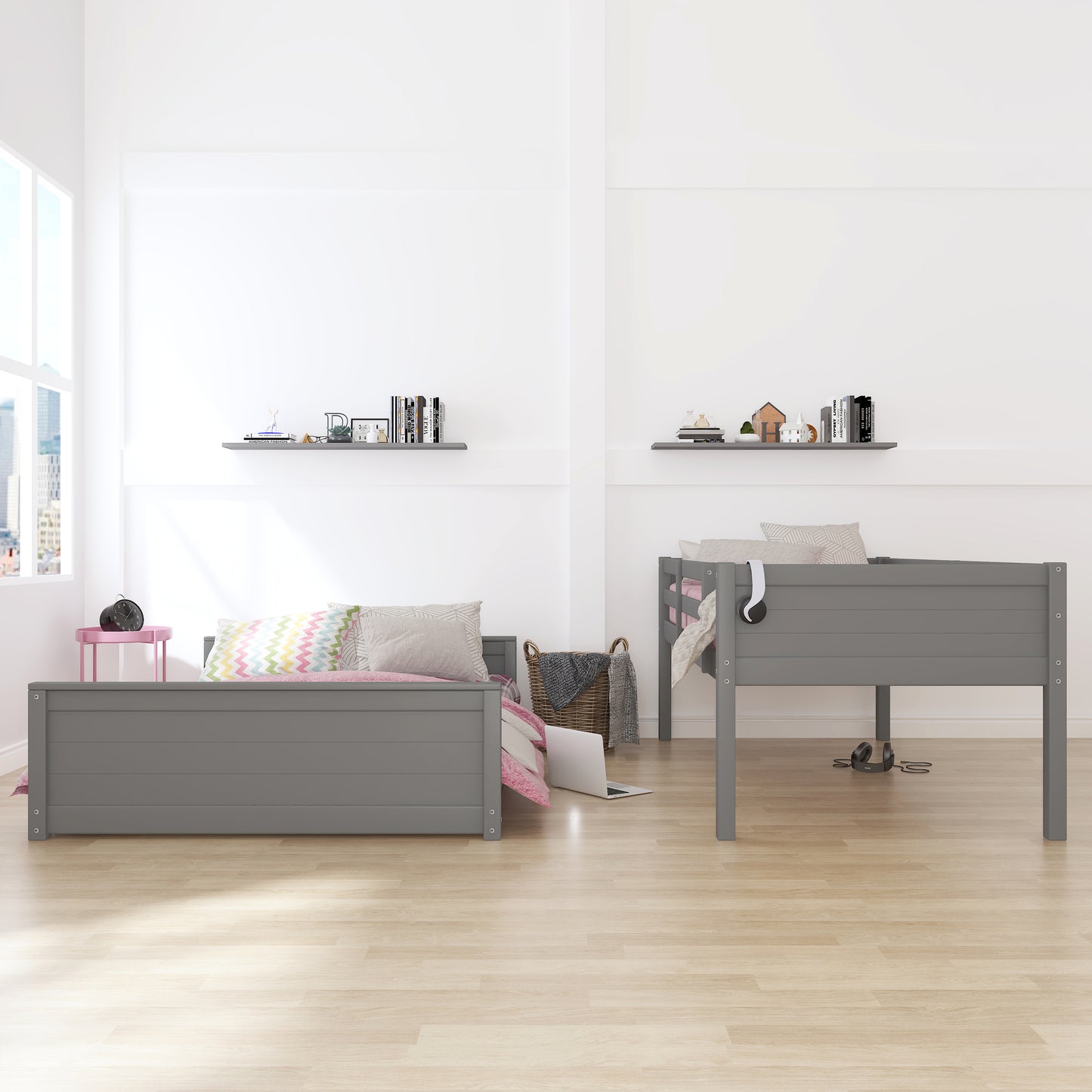Capri Wood Bunk Bed