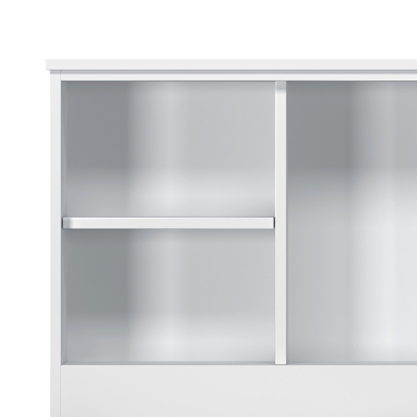 Caspian Wood Bookcase Bed