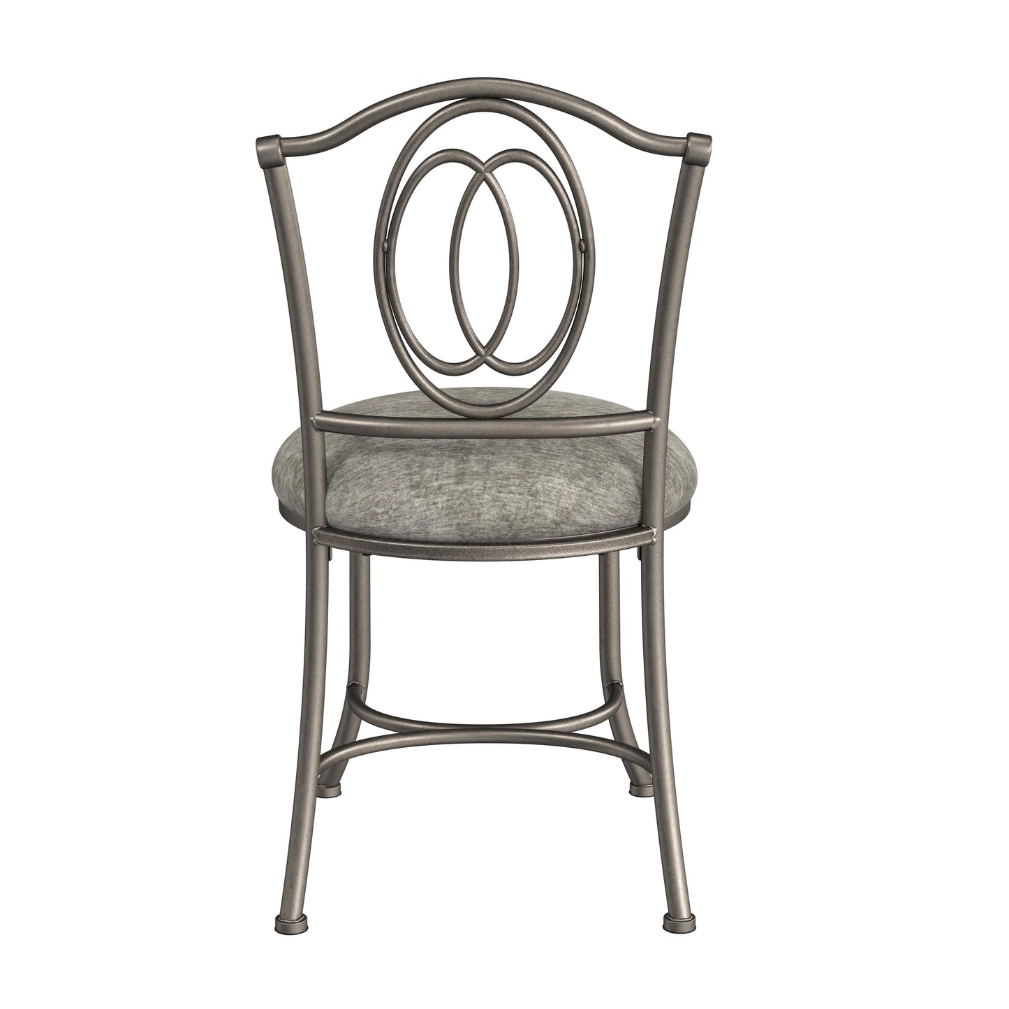 Emerson Metal Vanity Stool